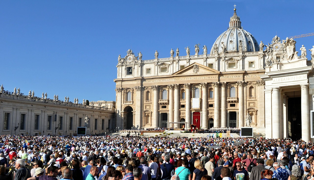 vatican city pope mass free photo