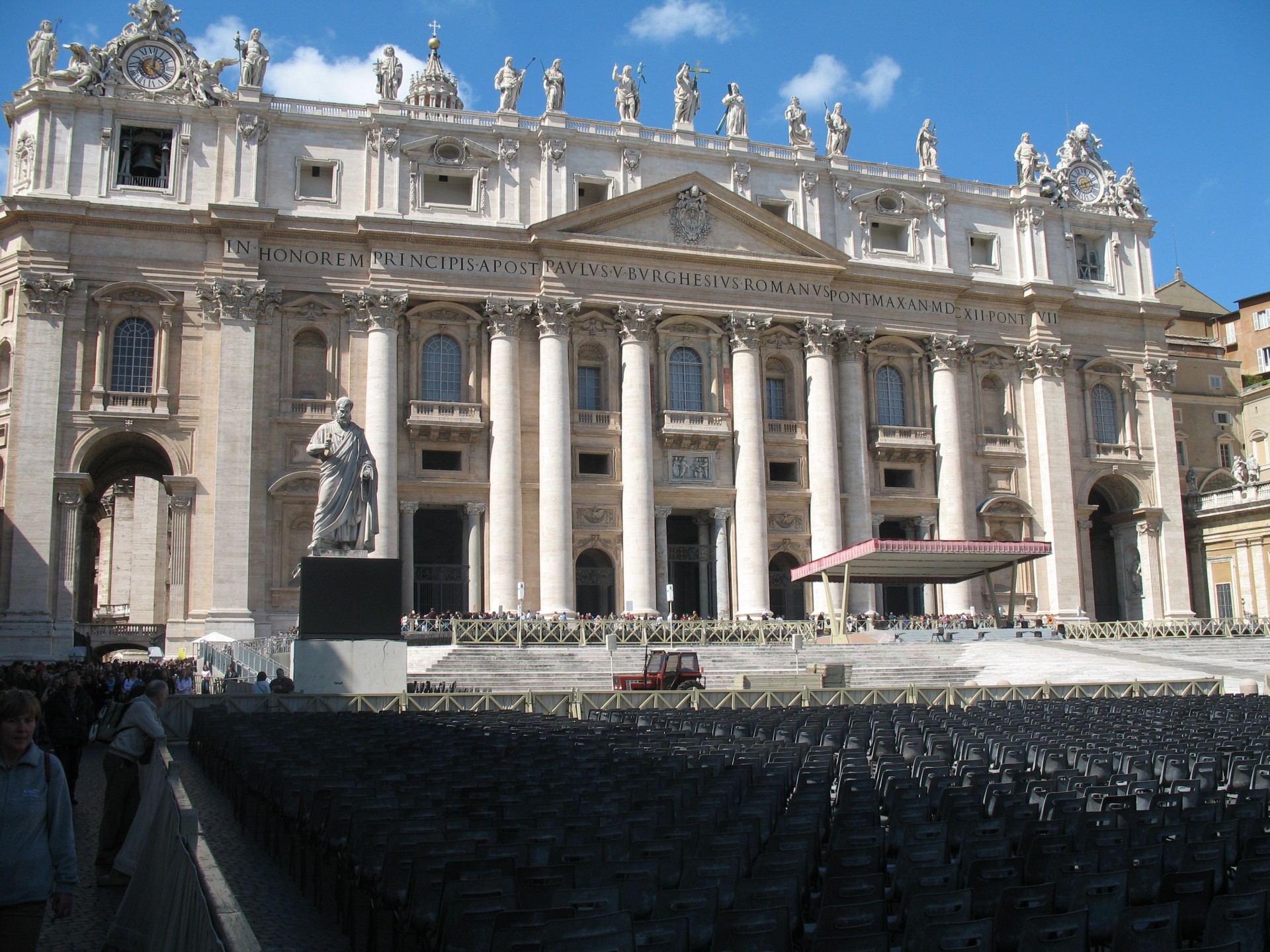 vatican st. peter's square free photo