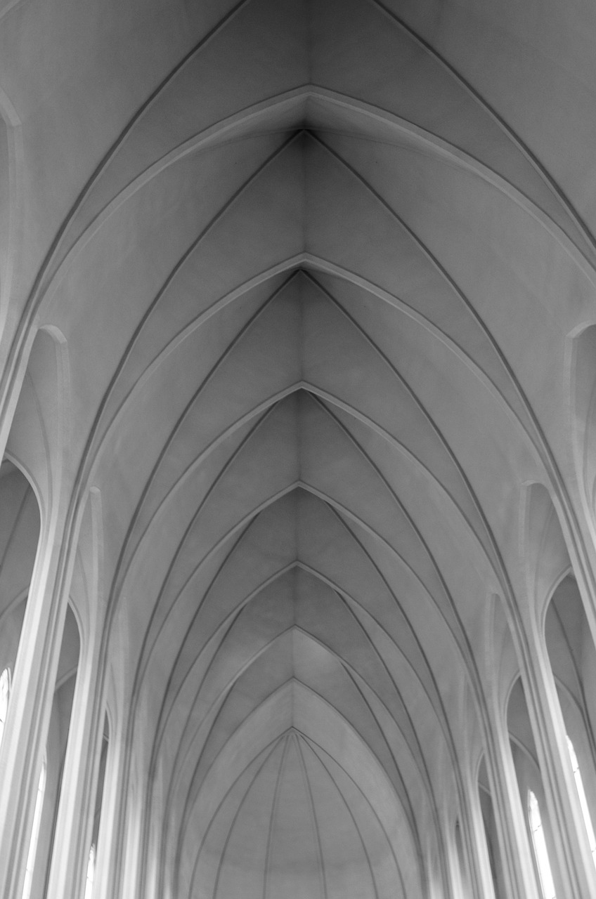 vault church architecture free photo