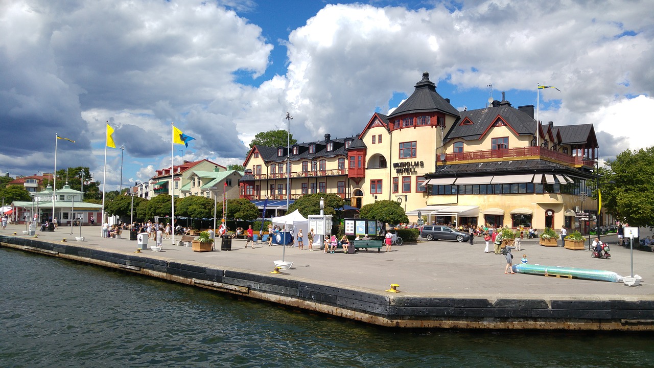 vaxholm stockholm vaxholms hotels free photo