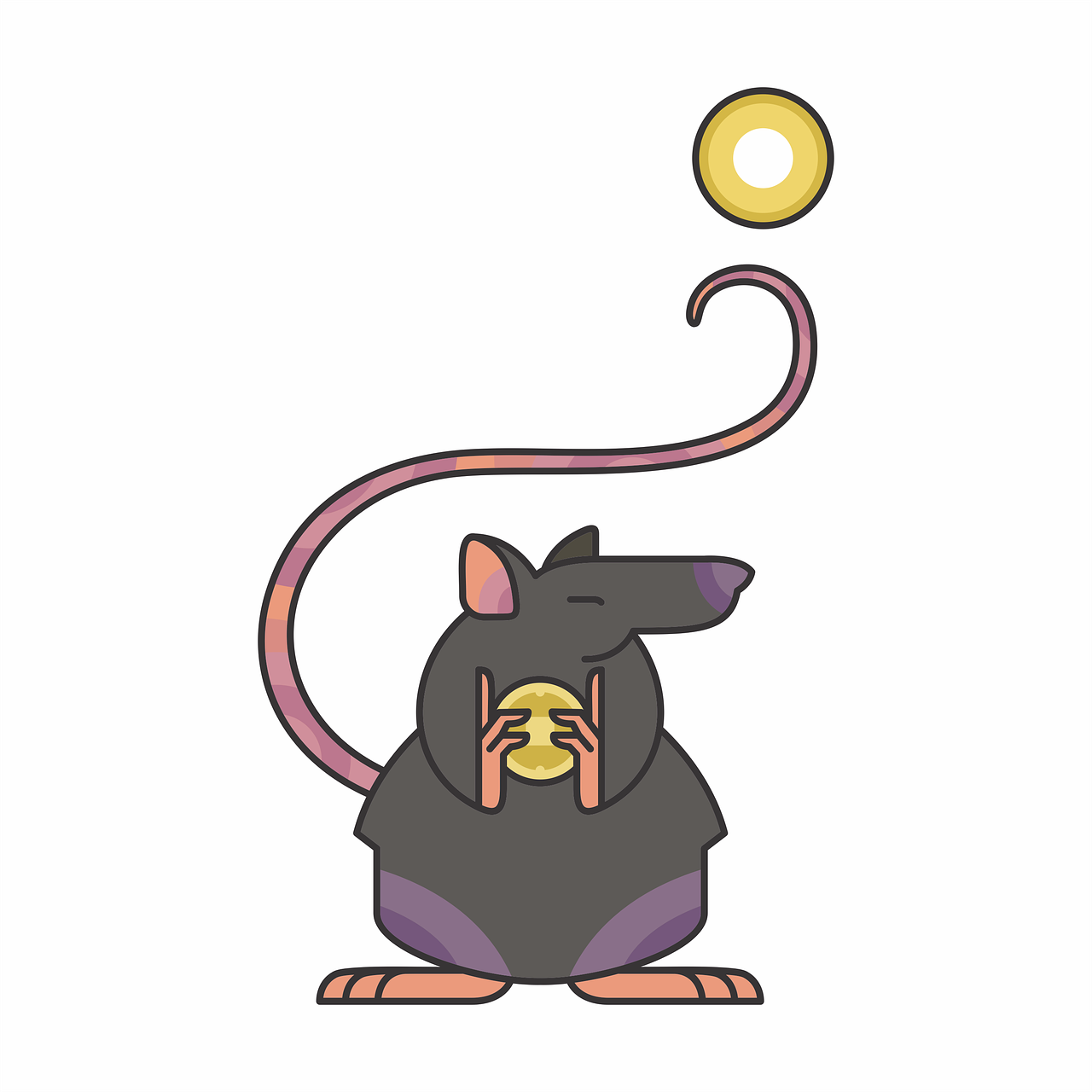 vector rat chinese free photo