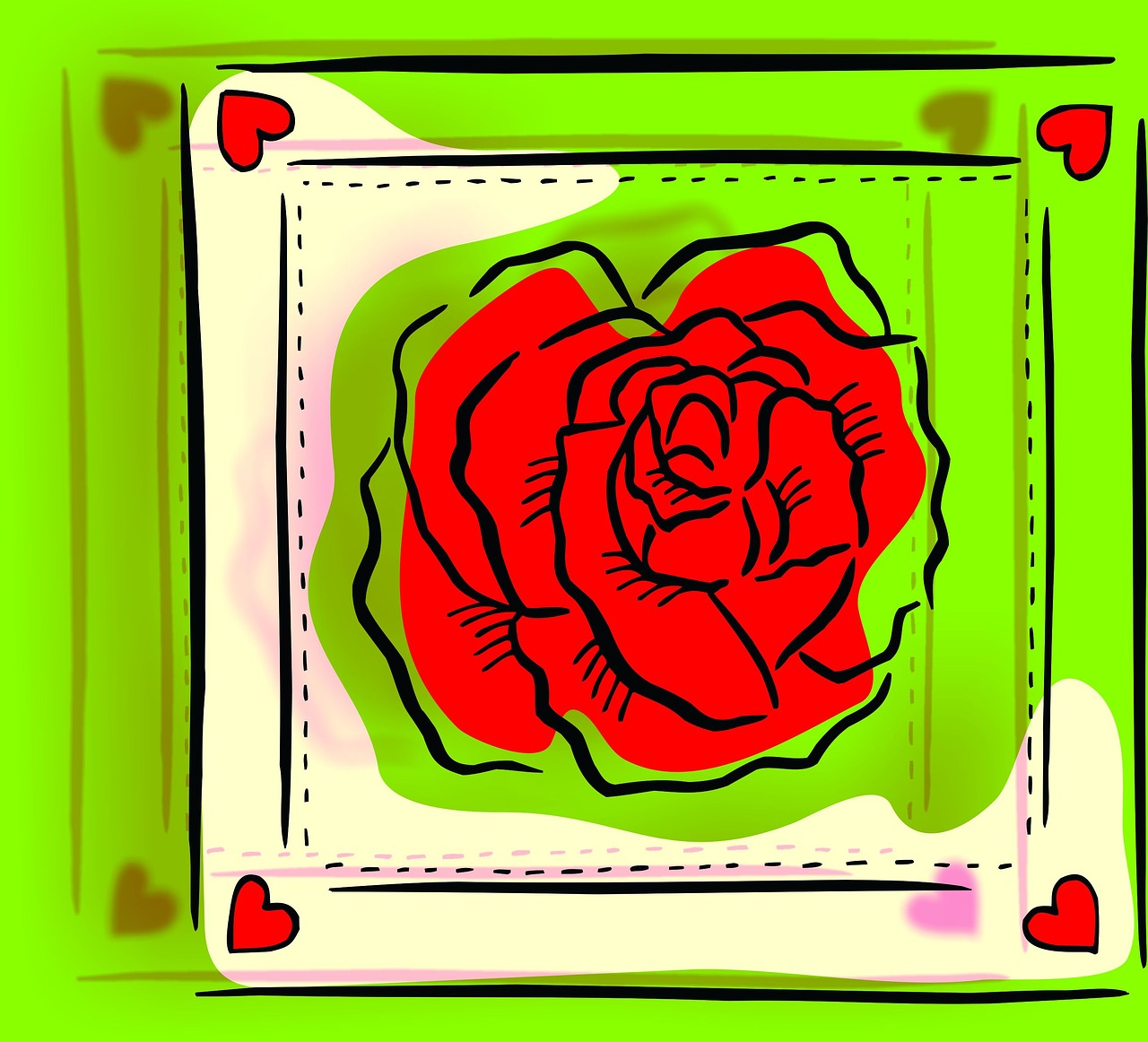 vector rose flowers free photo