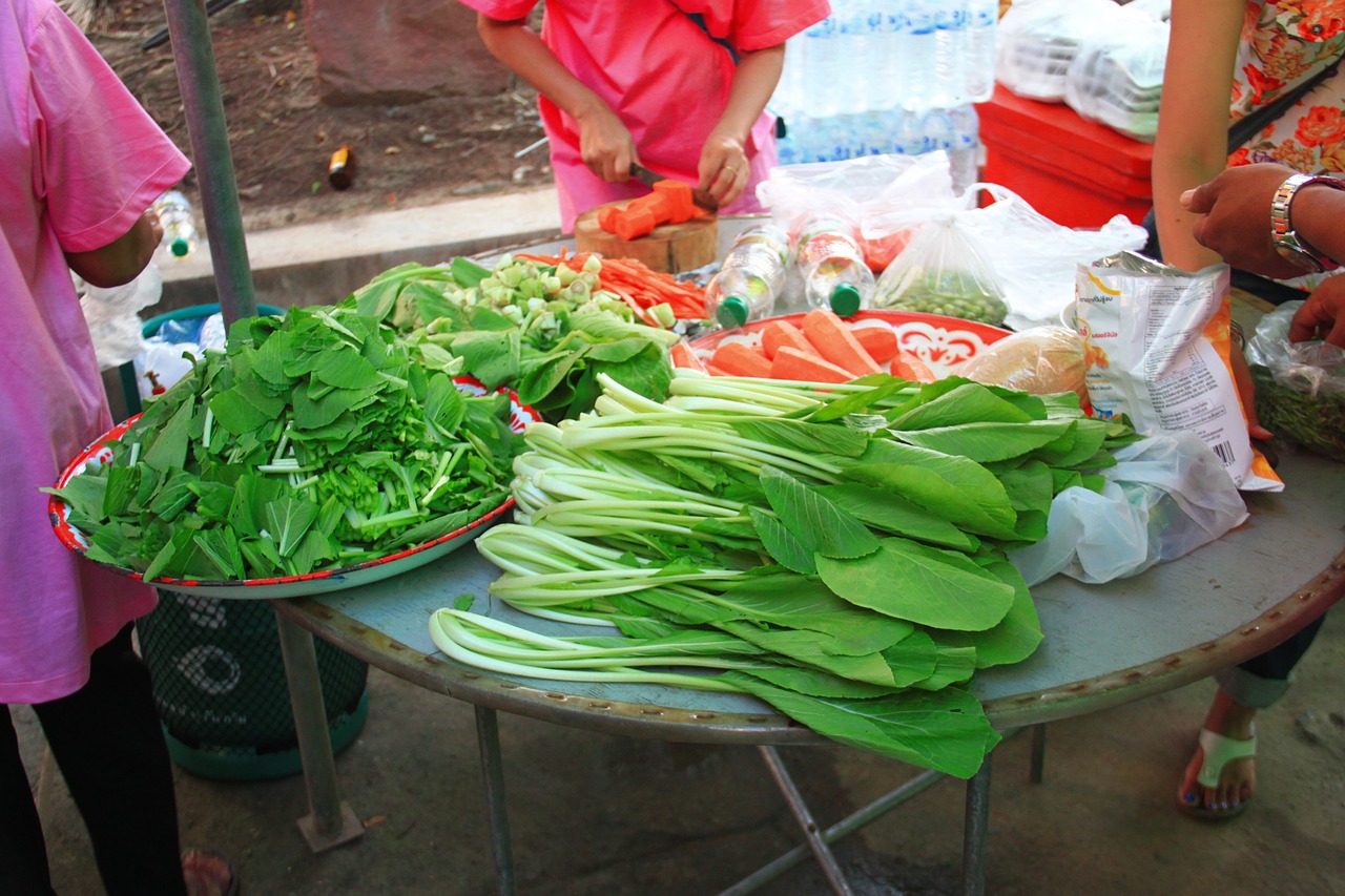 vegetable  country  chinese kale free photo