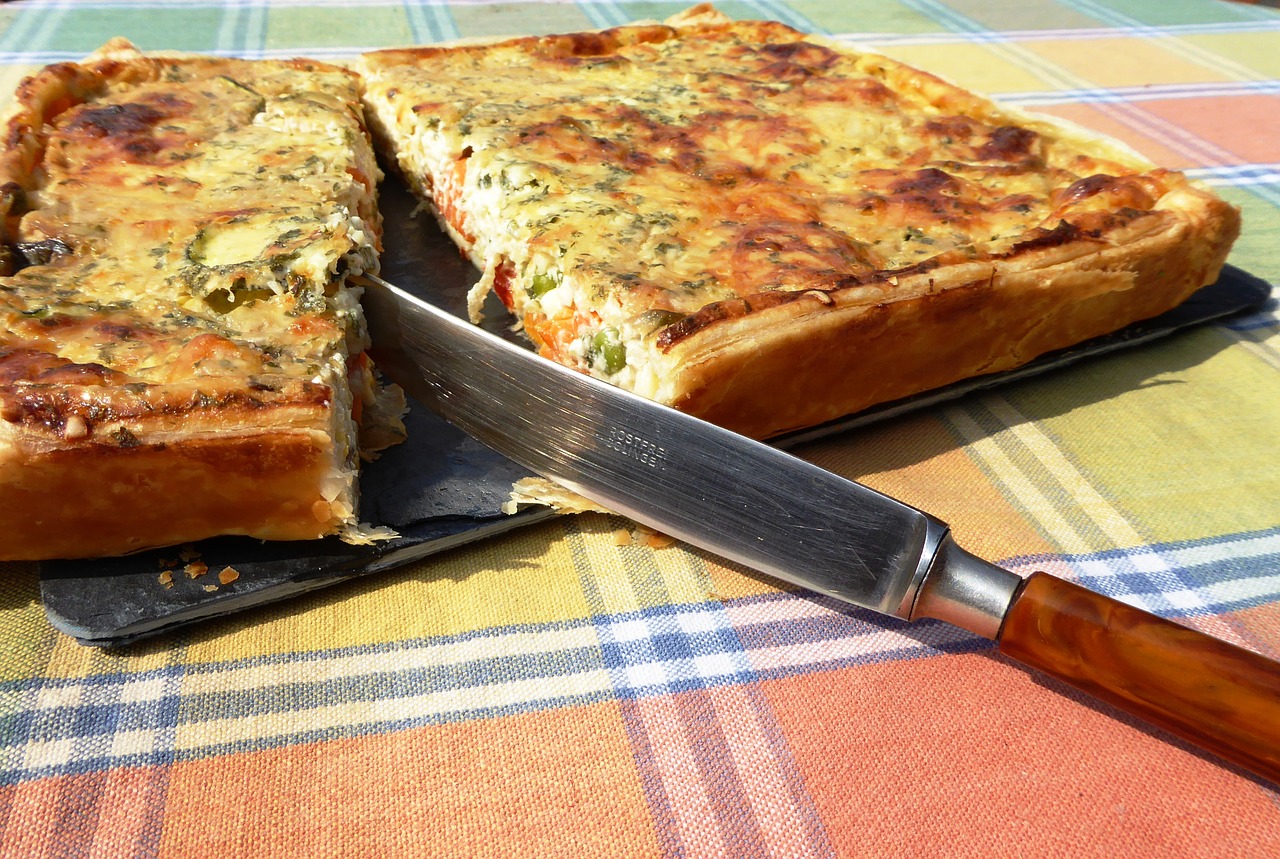 vegetable cake quiche france free photo