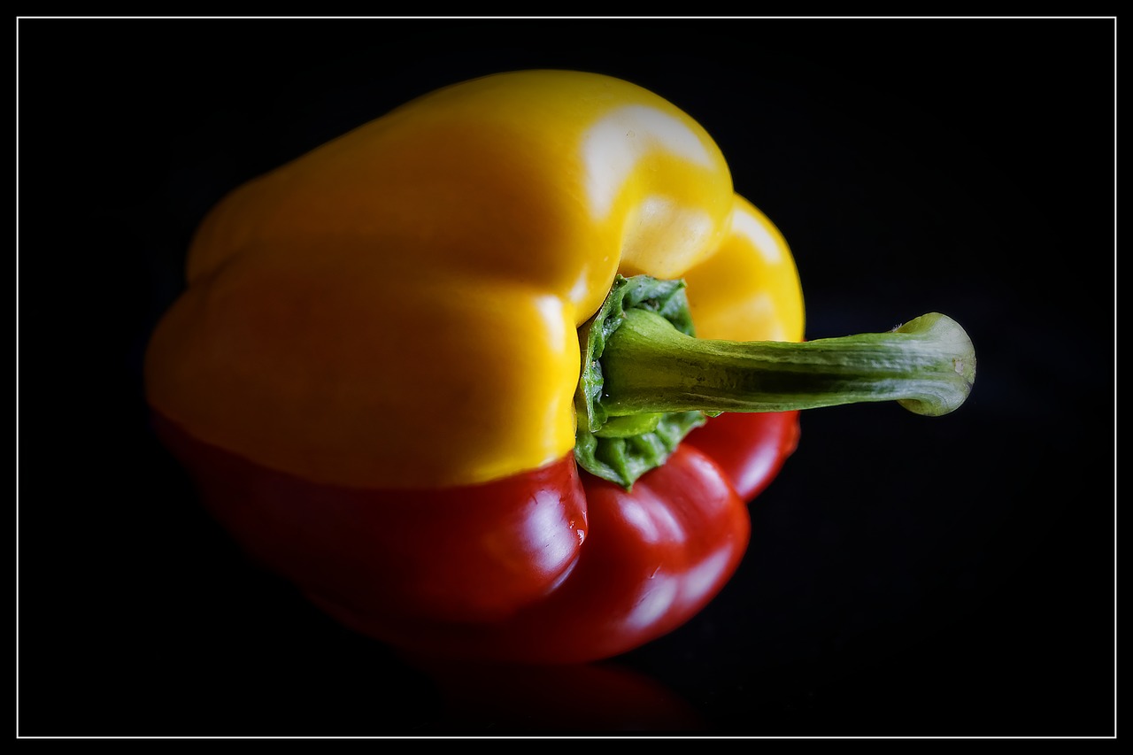 vegetables green peppers red pepper free photo