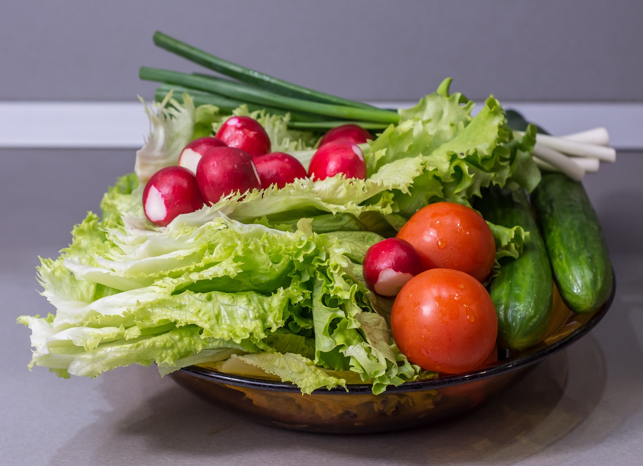 vegetables cucumber onion free photo