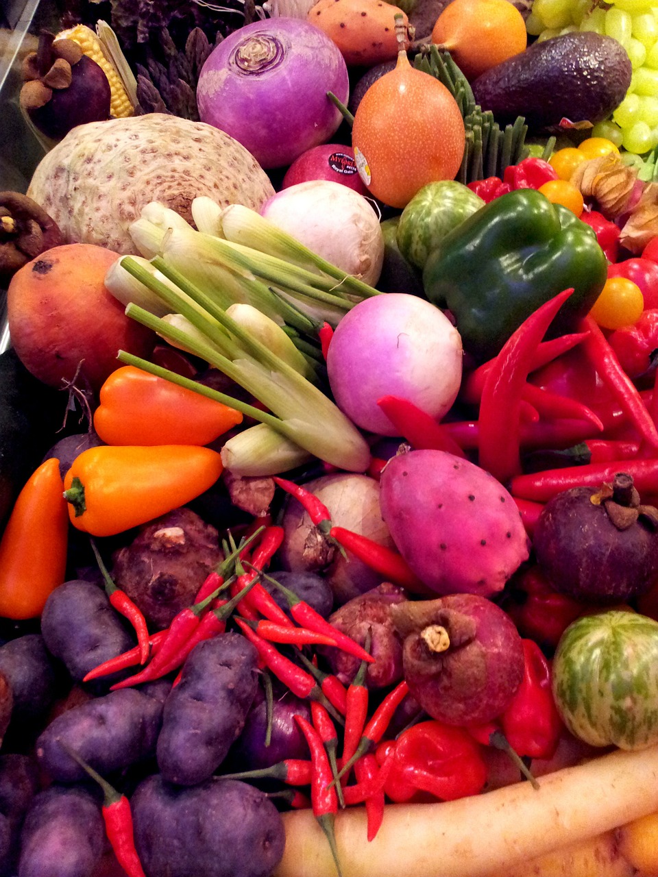 vegetables types colors free photo
