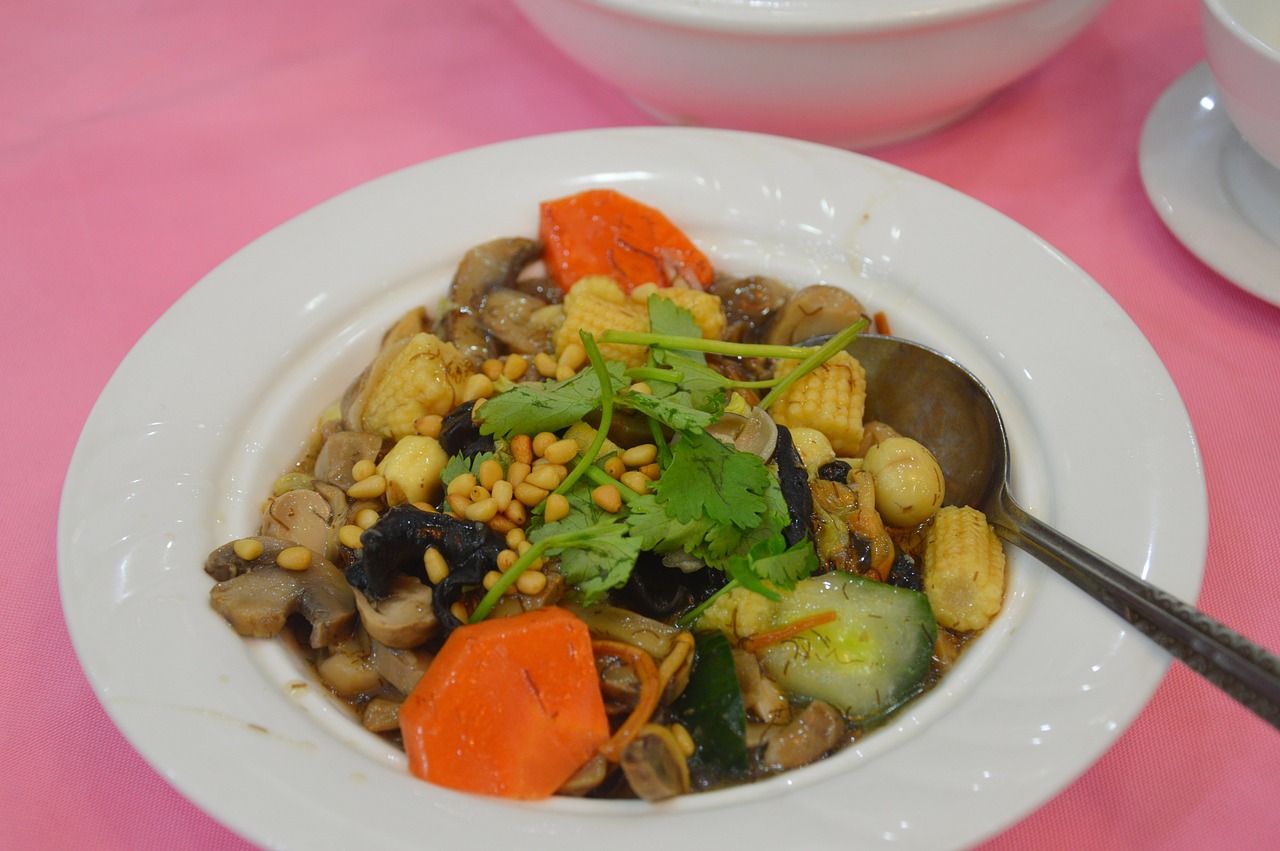 vegetables chinese food dish free photo