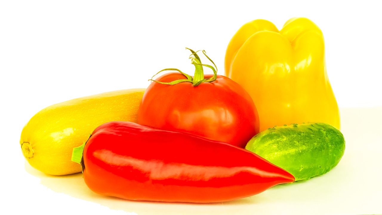 vegetables tomato pepper free photo
