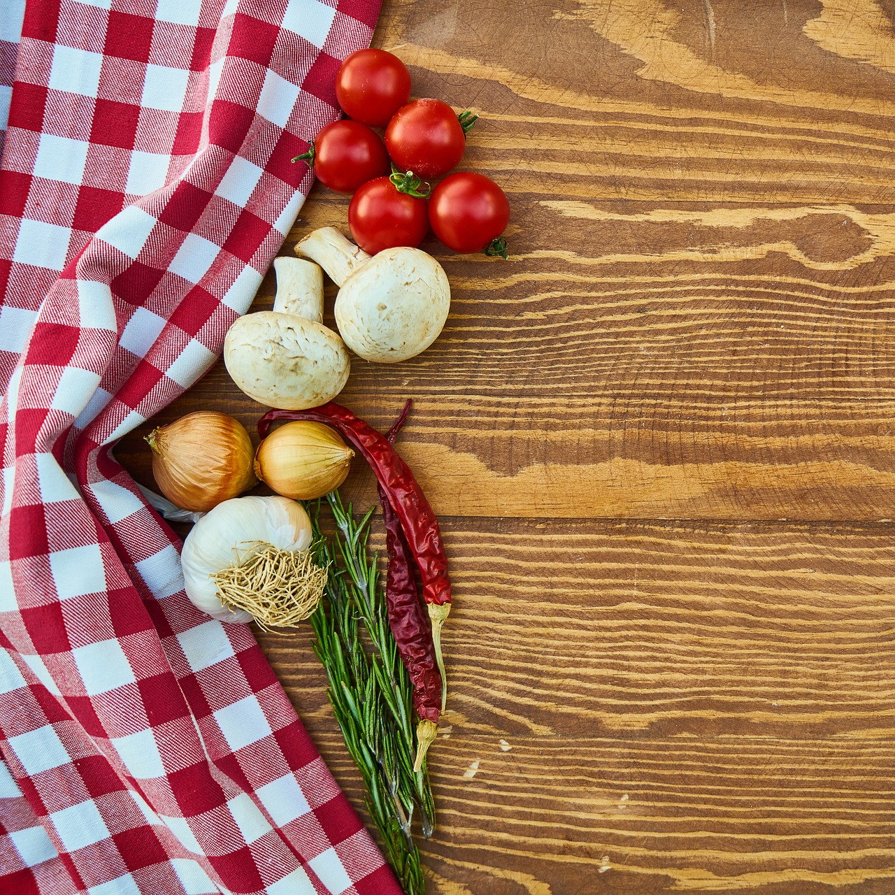 vegetables pepper mushroom free photo