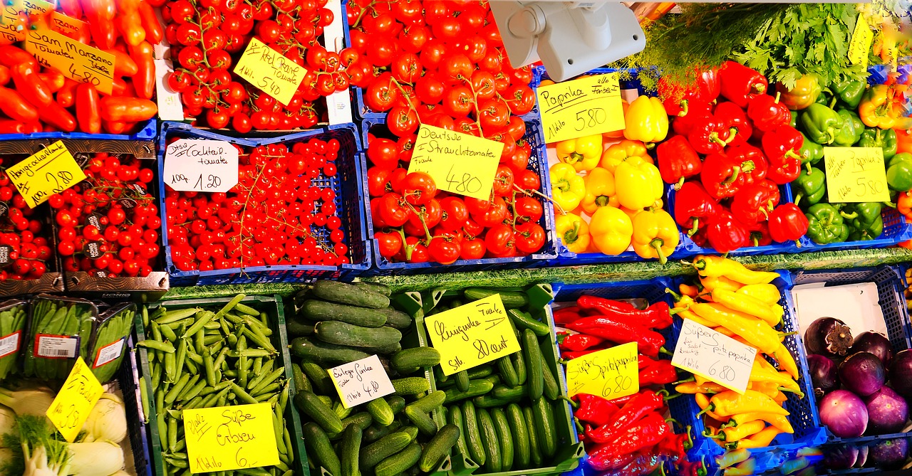 vegetables  fruit  fresh free photo