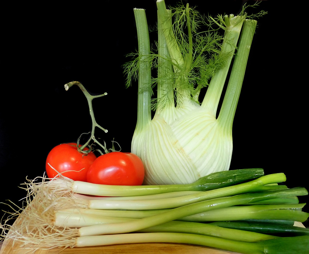 vegetables  fennel  tomatoes free photo