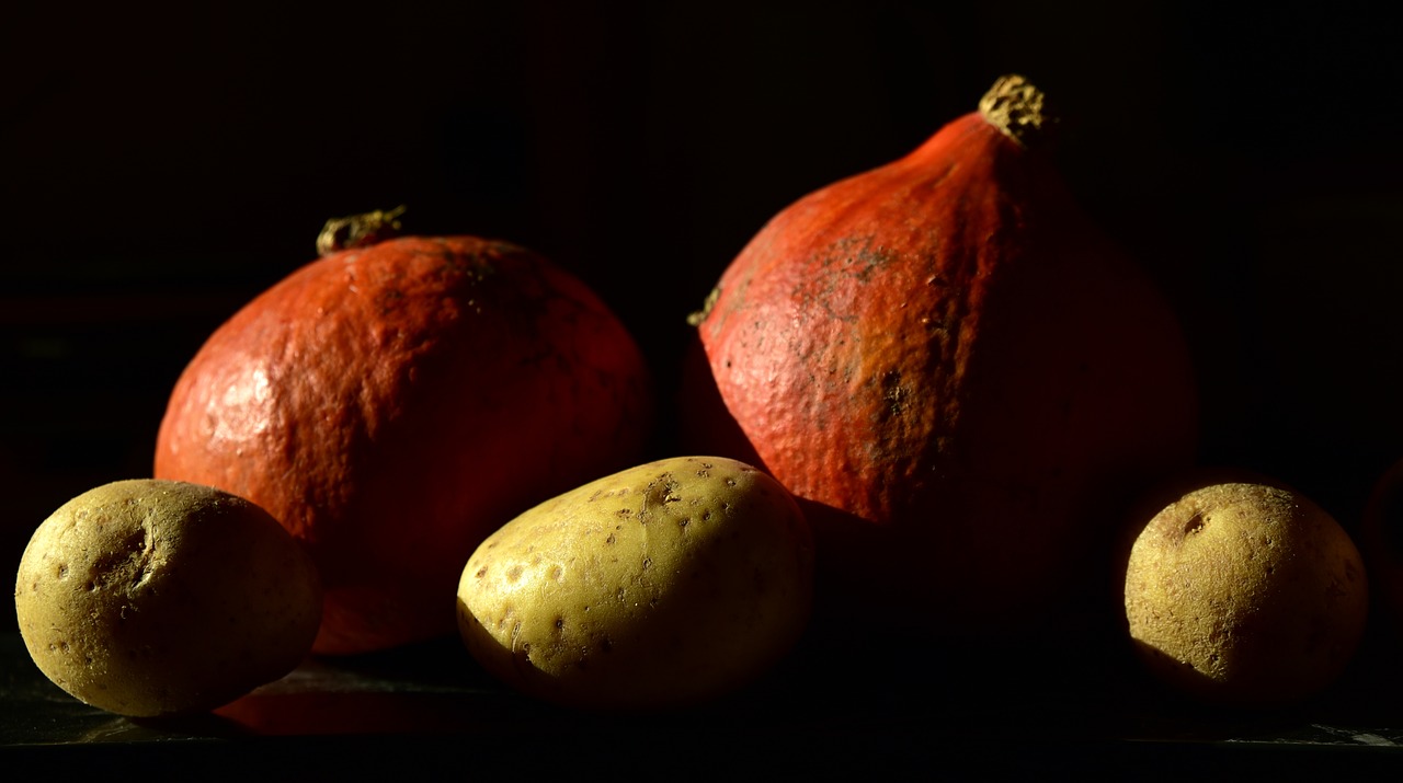 vegetables  potato  pumpkin free photo