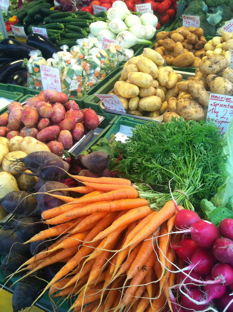 vegetables market eat free photo