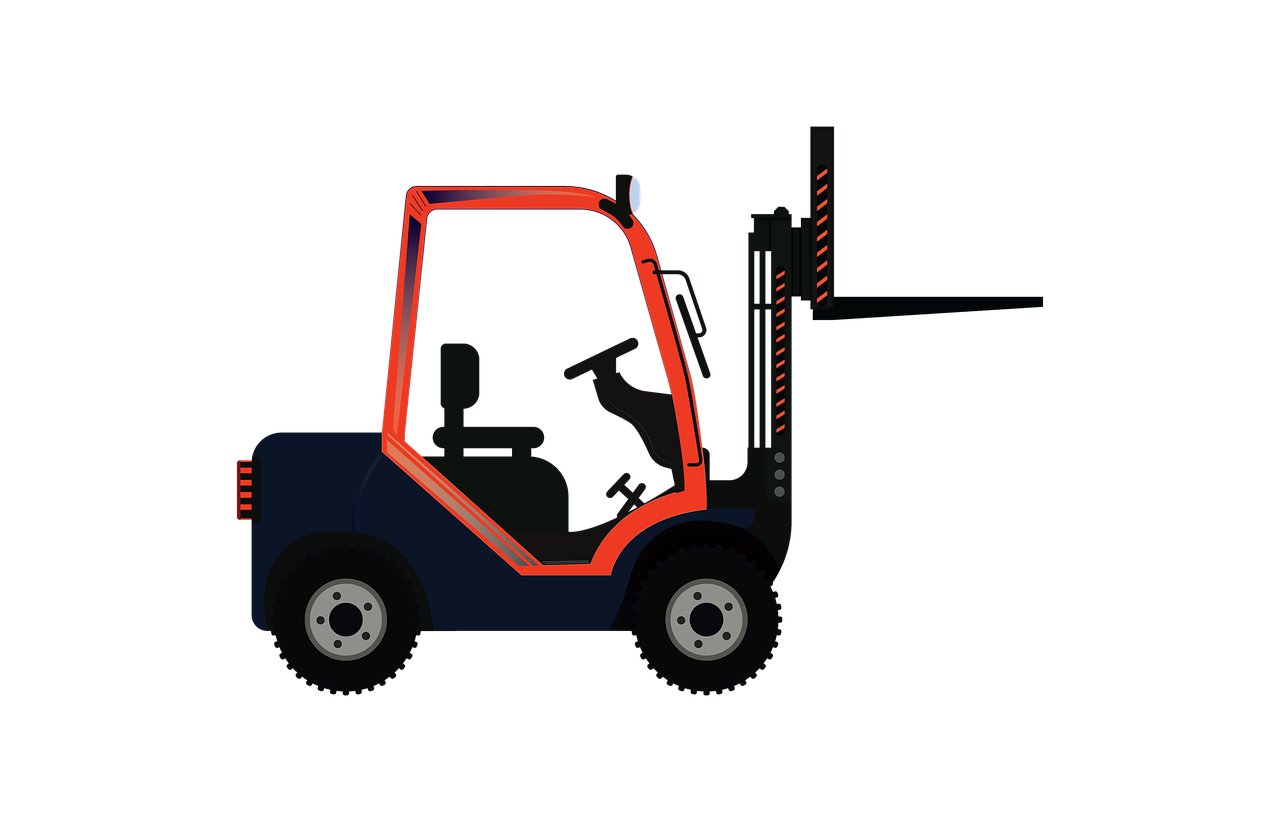 vehicle car forklift free photo