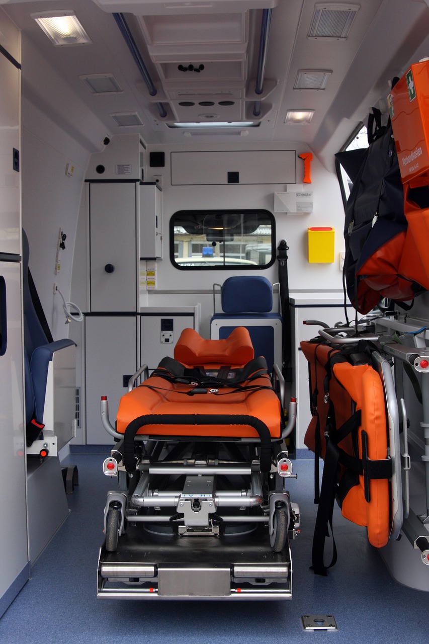 vehicle ambulance medical free photo