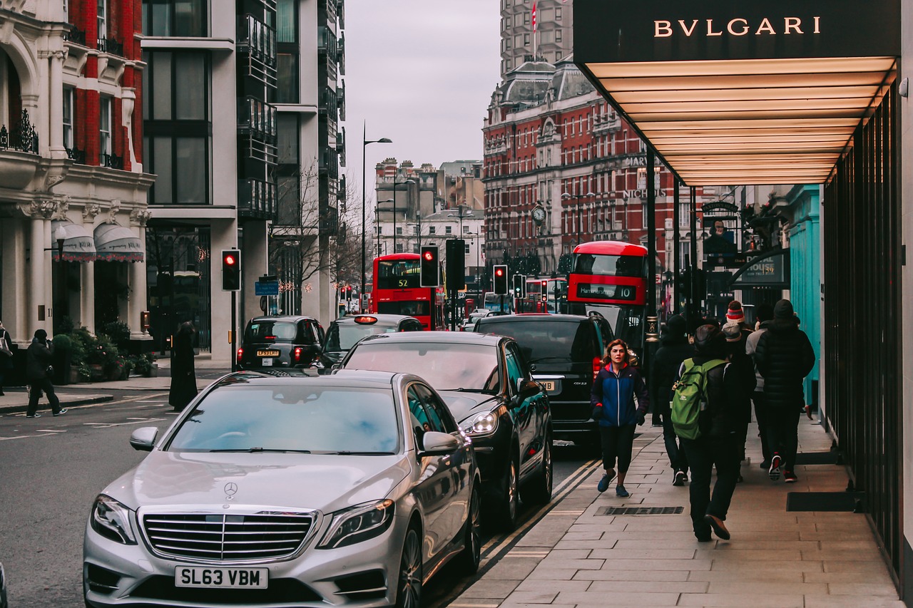 vehicle  london  people free photo