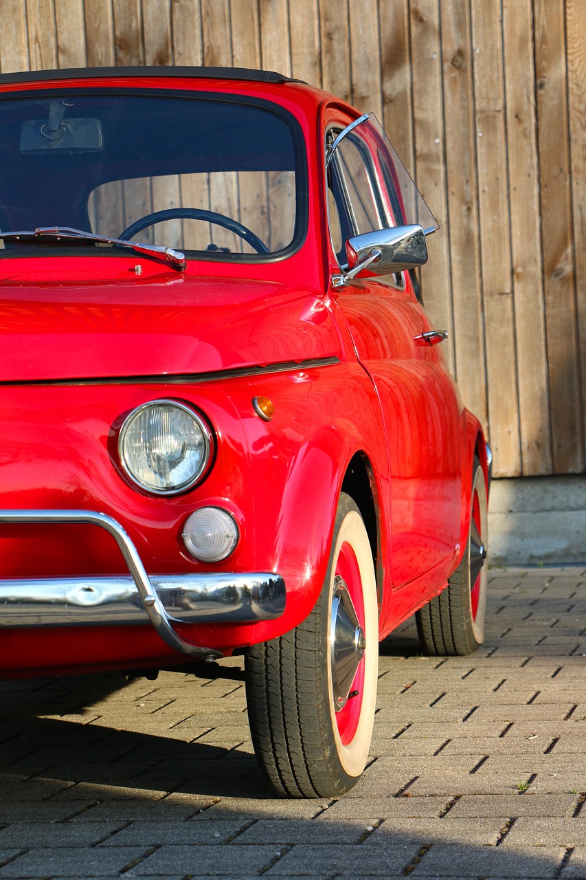 vehicle fiat 500 nostalgia free photo