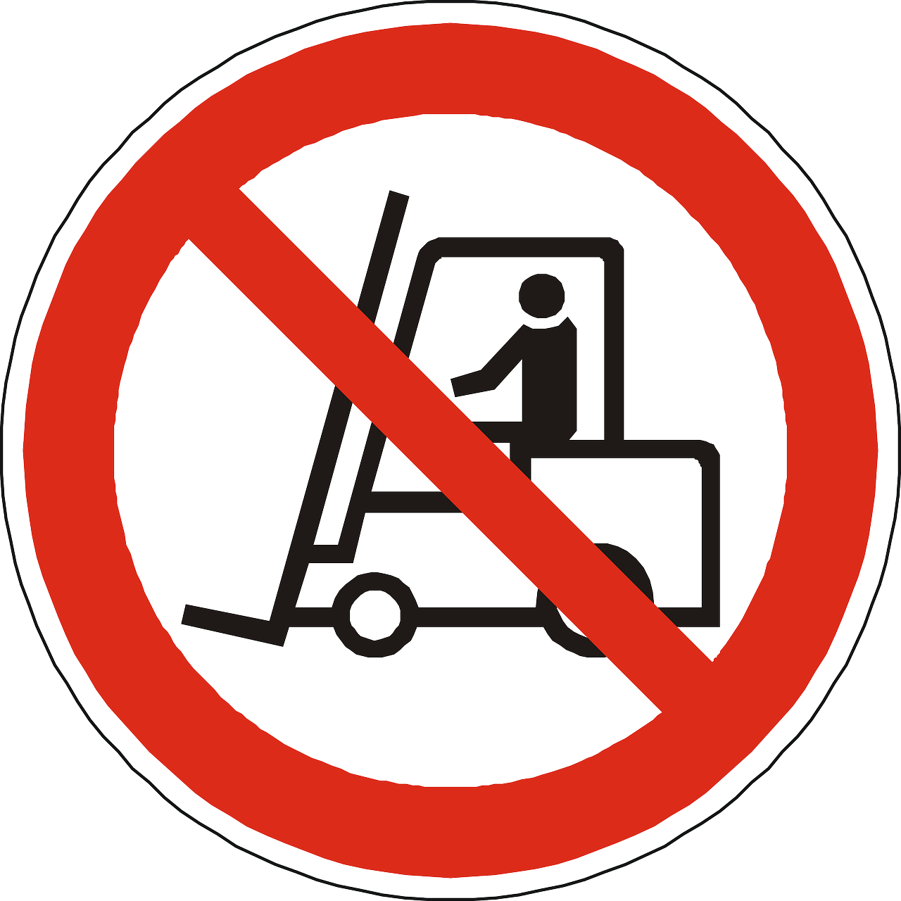 vehicle handling prohibited forbidden free photo