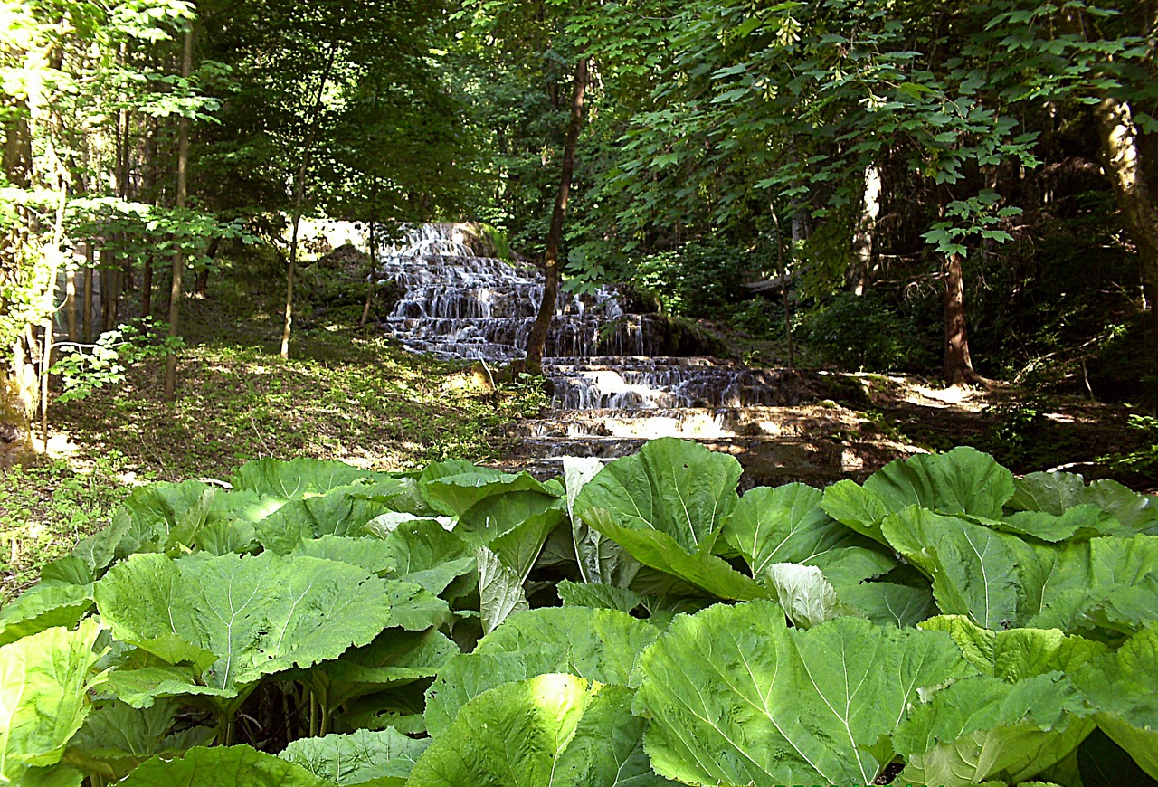 veil waterfall szilvásvárad nature free photo