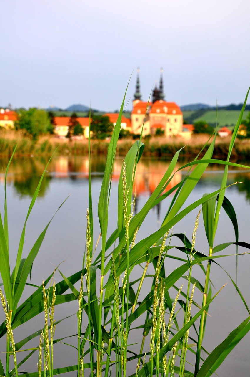 velehrad monastery pond free photo