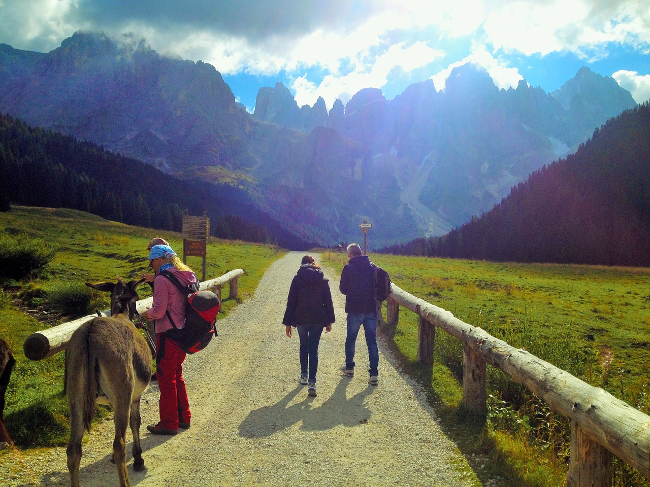 venegia rolle mountains free photo