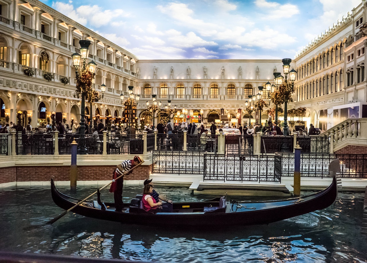 venetian las vegas gondola free photo