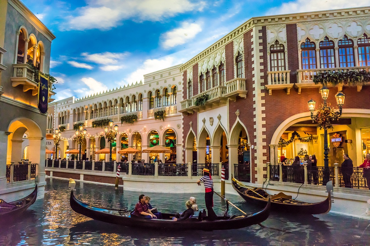 venetian las vegas gondola free photo