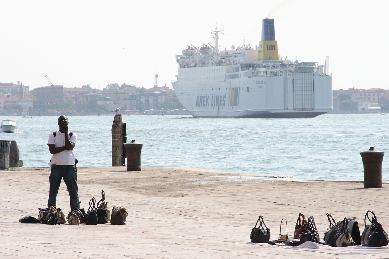 venezia port ship free photo