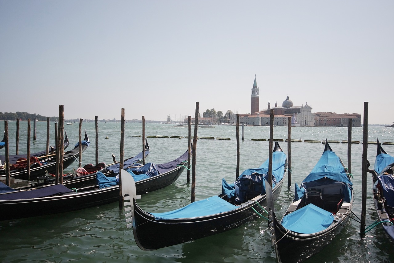 venezia  boats  venice free photo