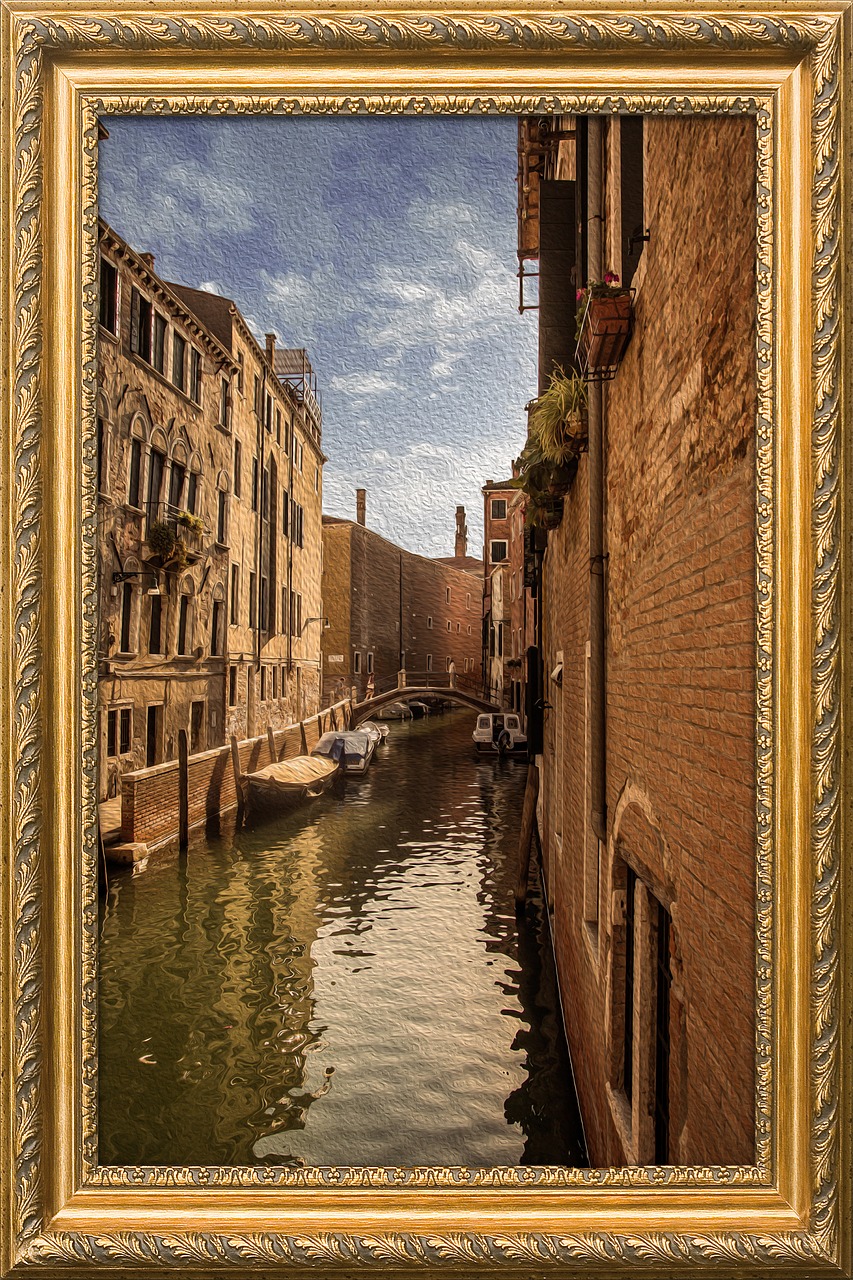 venezia town digital photography picture free photo