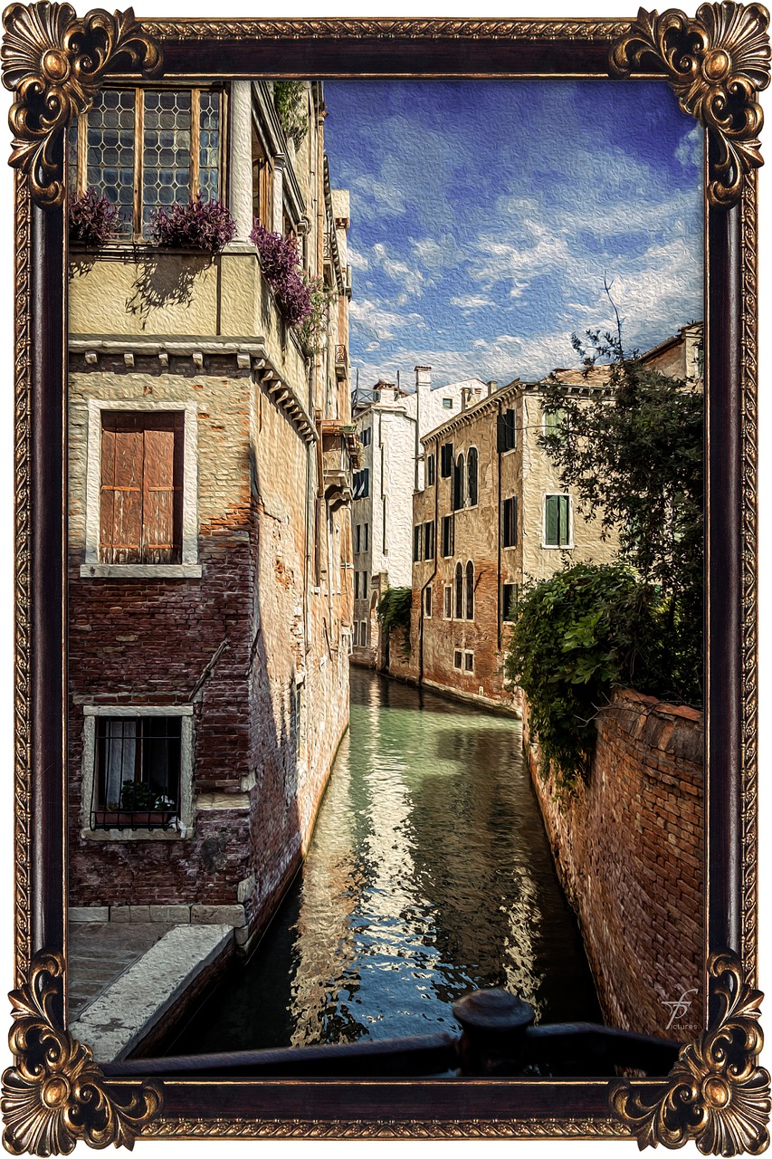 venezia town digital photography picture free photo