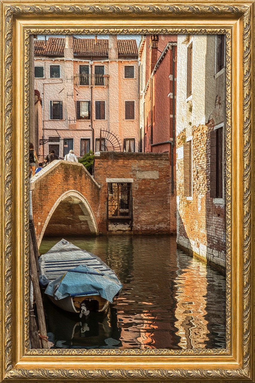 venezia town digital photography picture free photo