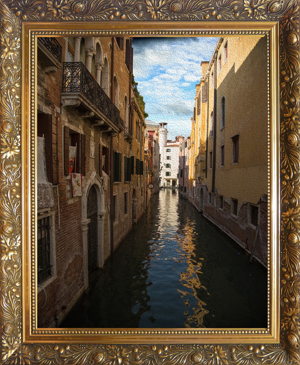 venezia town digital photography picture free photo