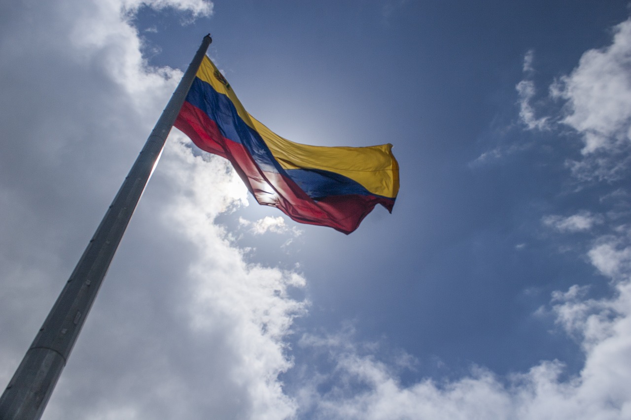 venezuela bandera flag free photo