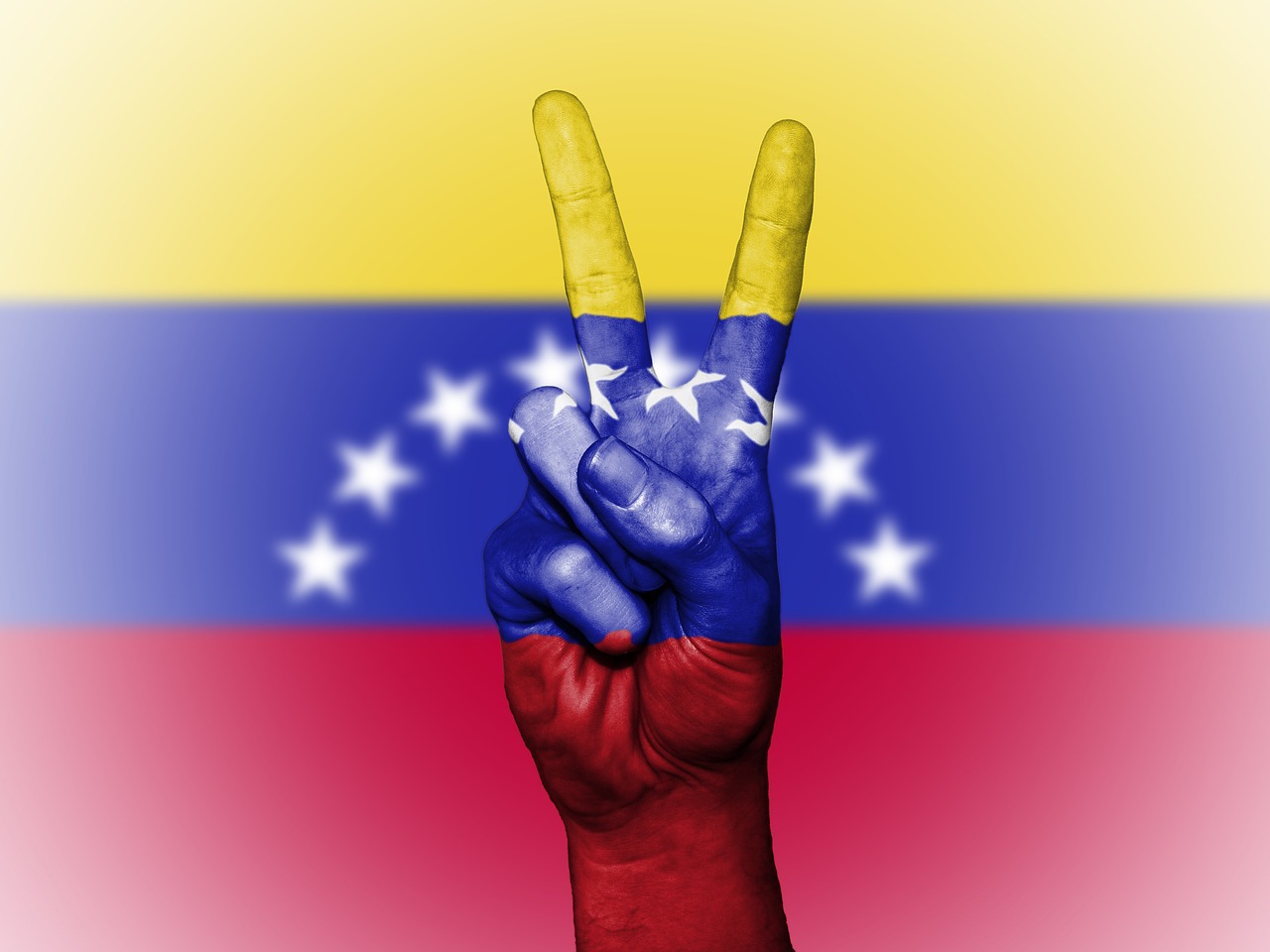 venezuela peace hand free photo