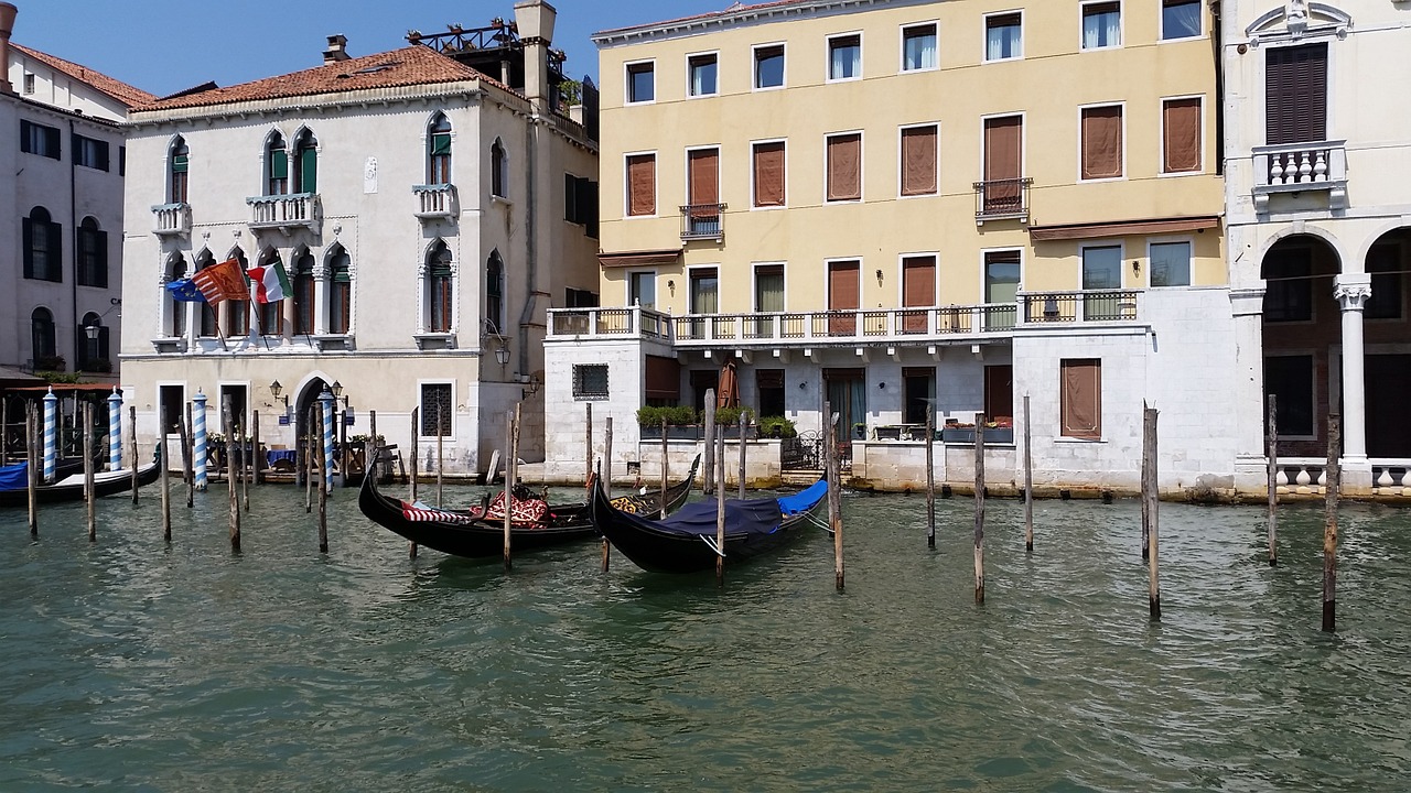 venice italy canals free photo