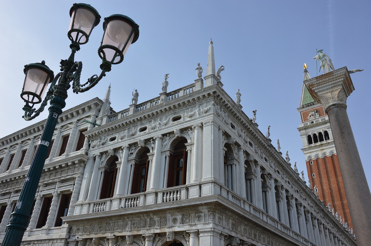 venice st mark's square steeple free photo