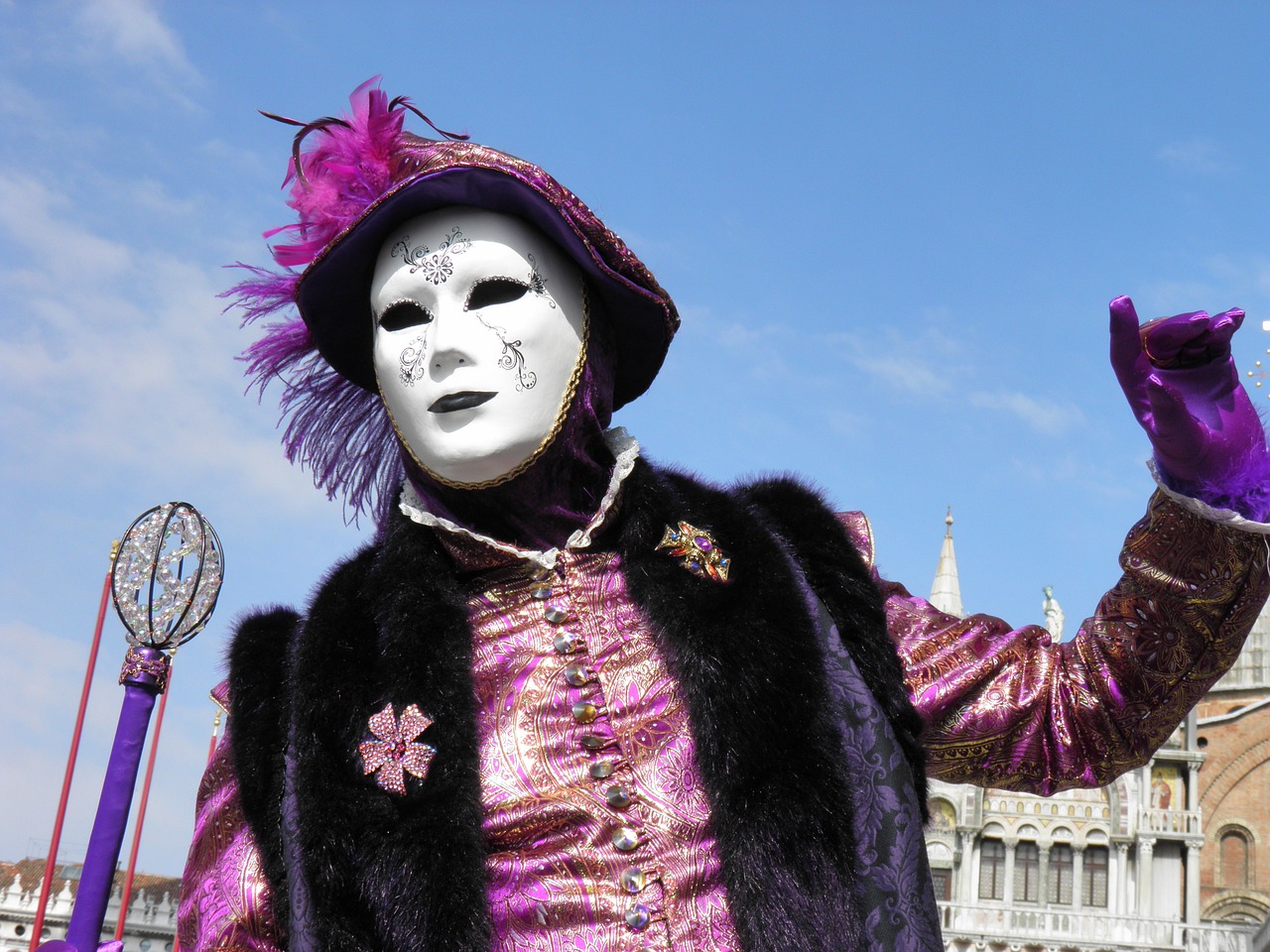 venice italy carnival free photo