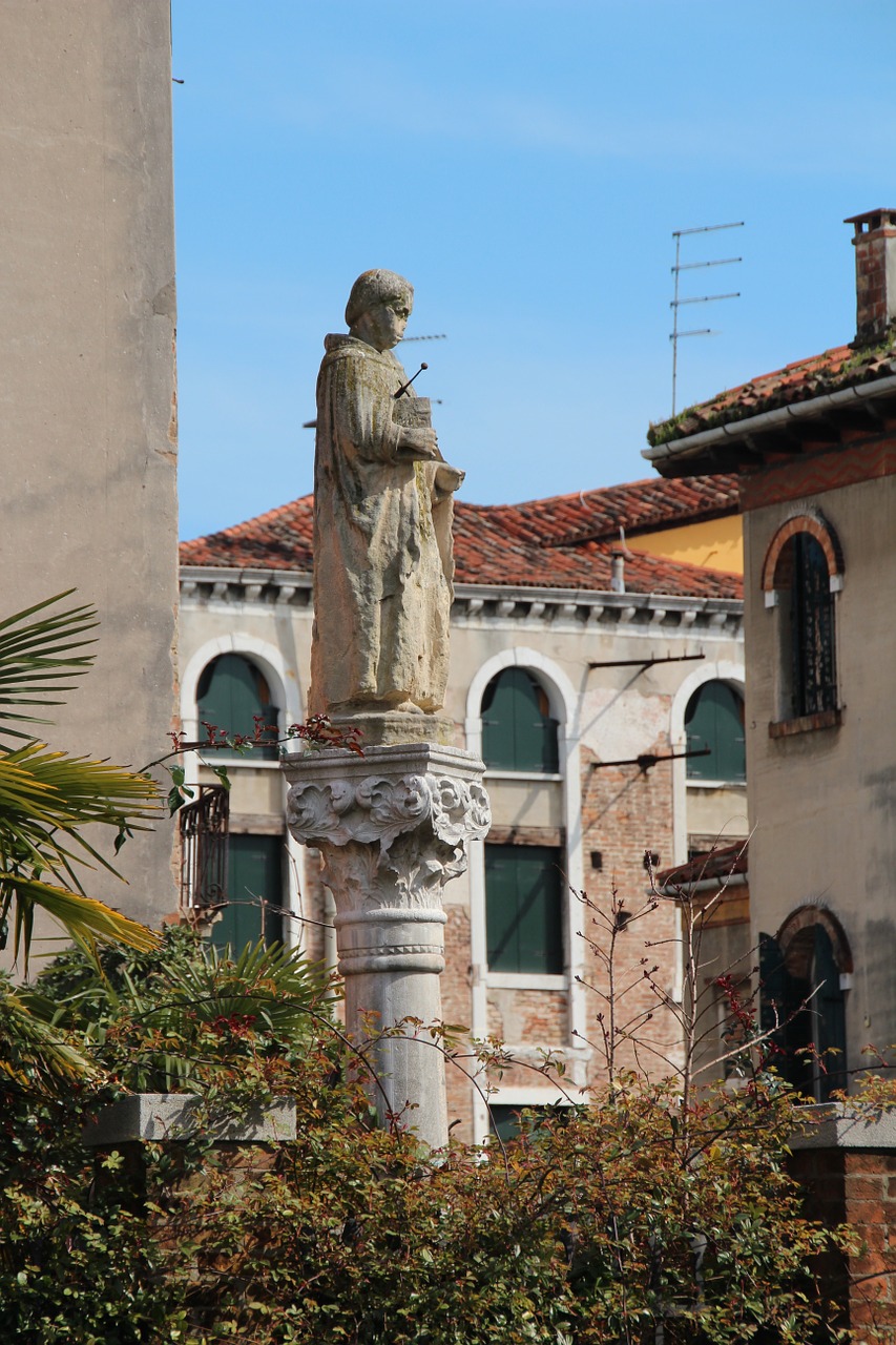 venice sculpture figure free photo