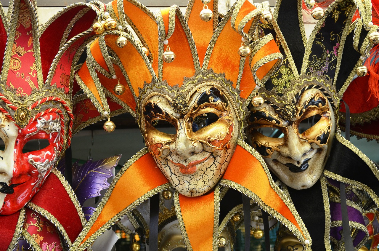 venice masks tourism free photo