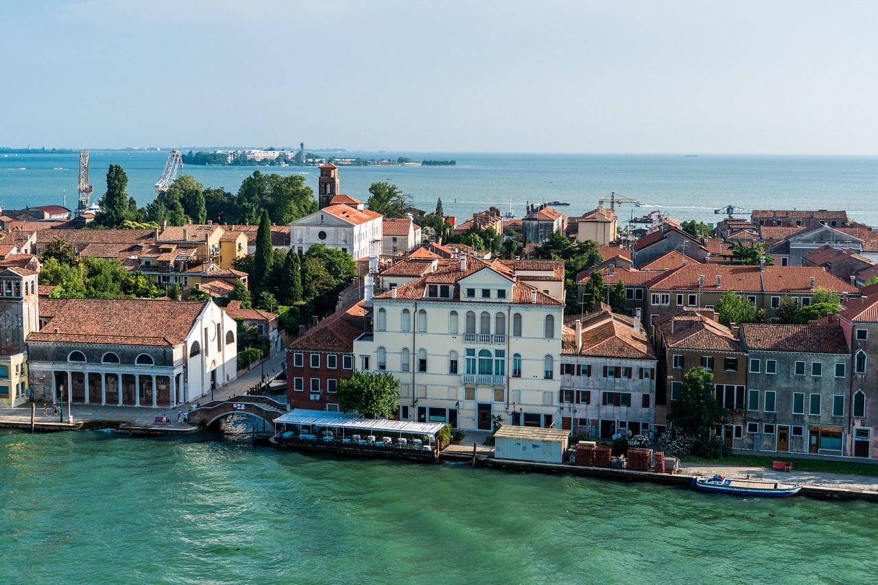 venice italy coastline free photo