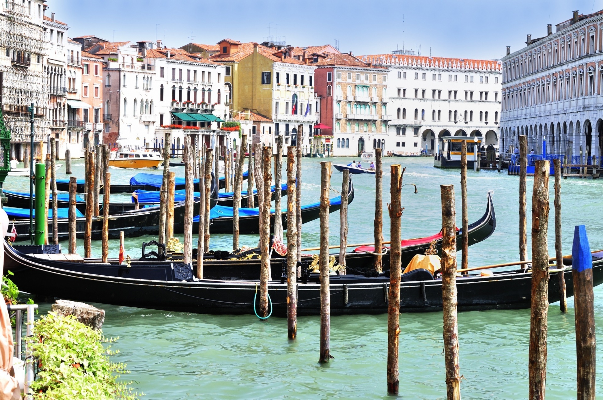 boats grand canal free photo