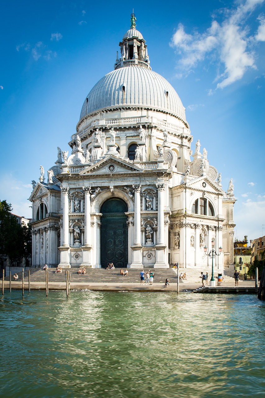 venice church gondola free photo