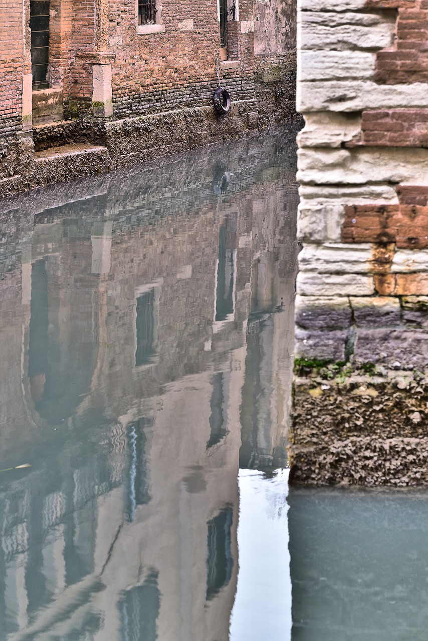 venice water mirroring free photo