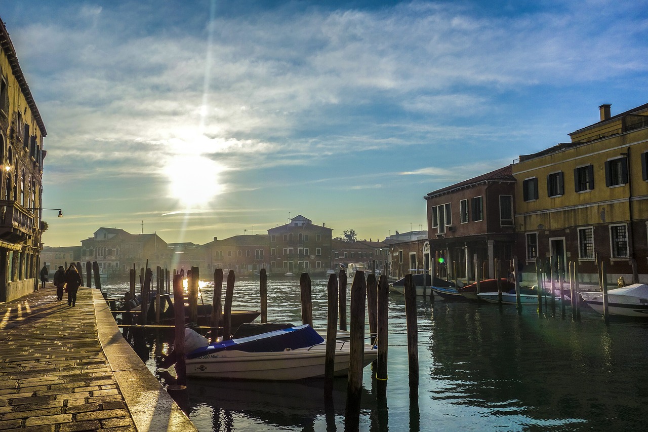 venice murano waterway free photo