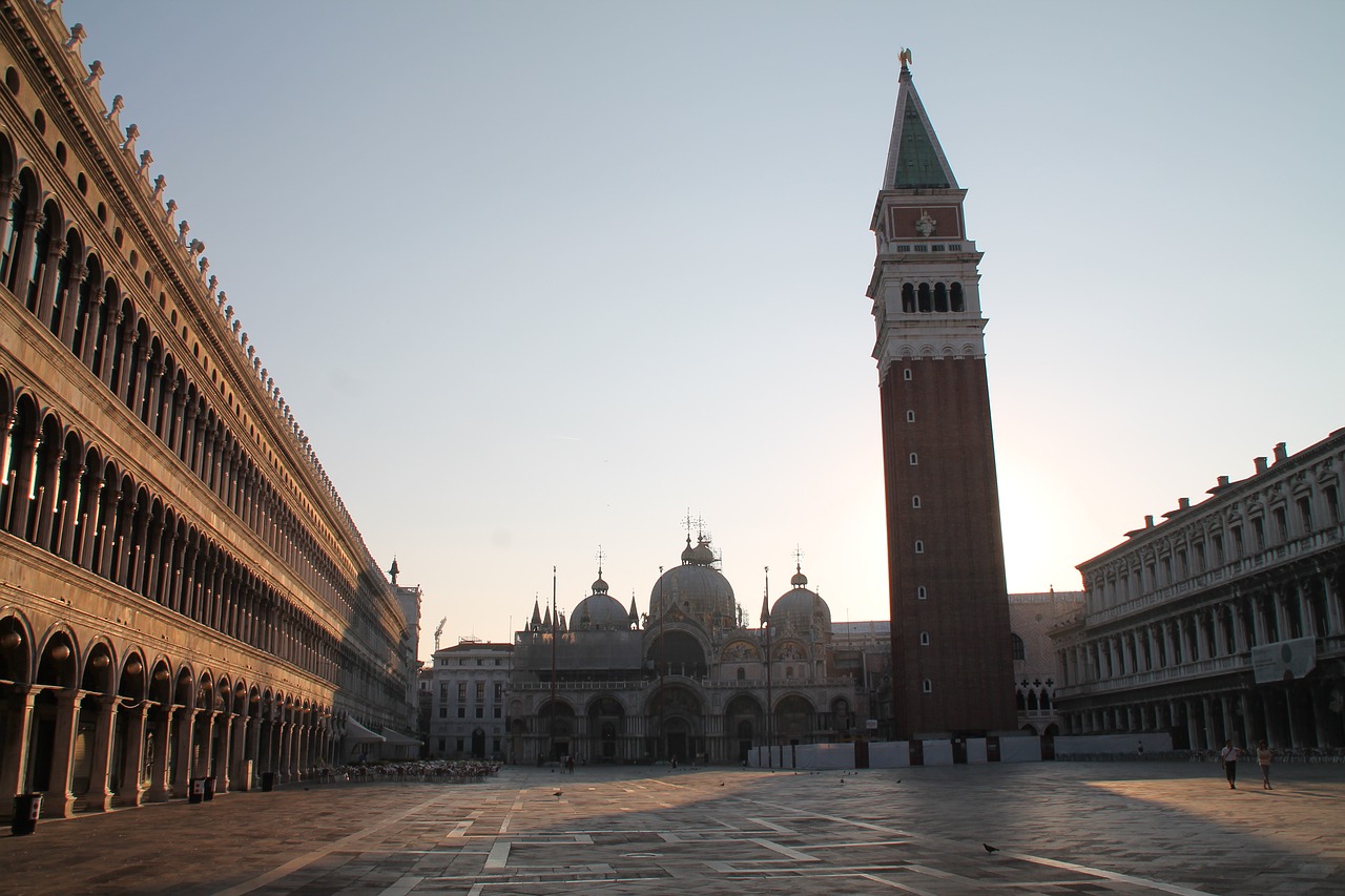 venice italy st mark's square free photo