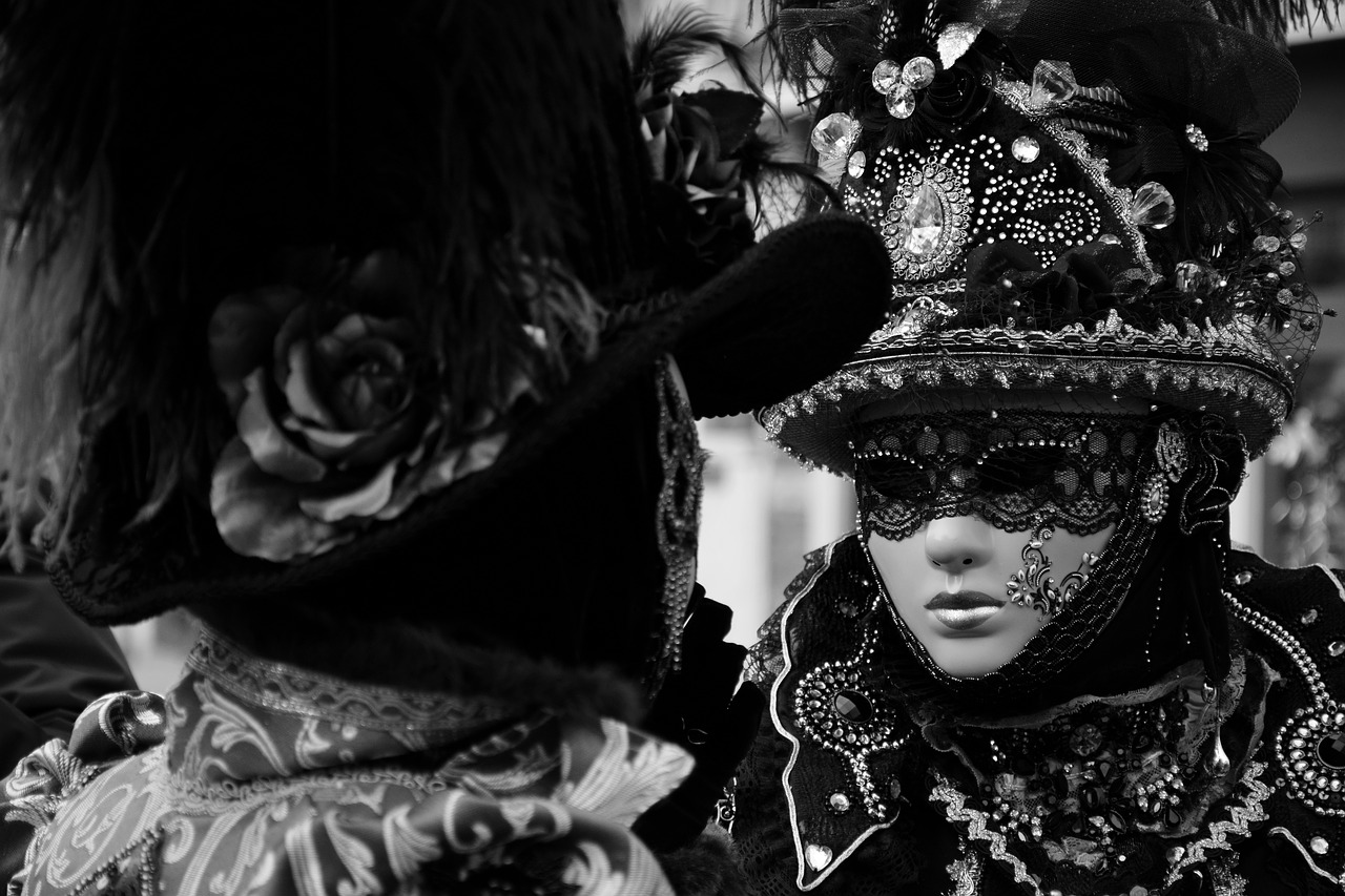 venice carnival mask free photo