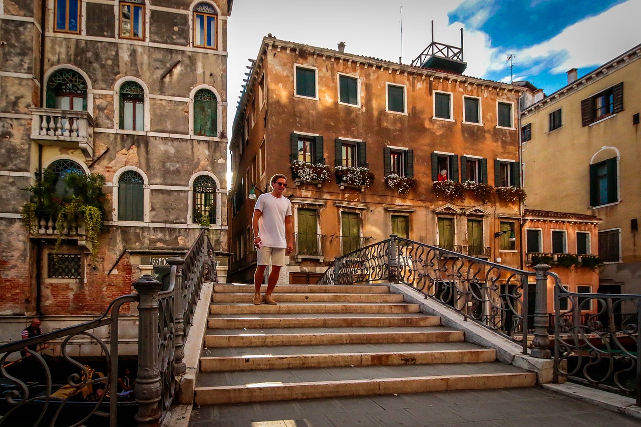 venice bridge italy free photo