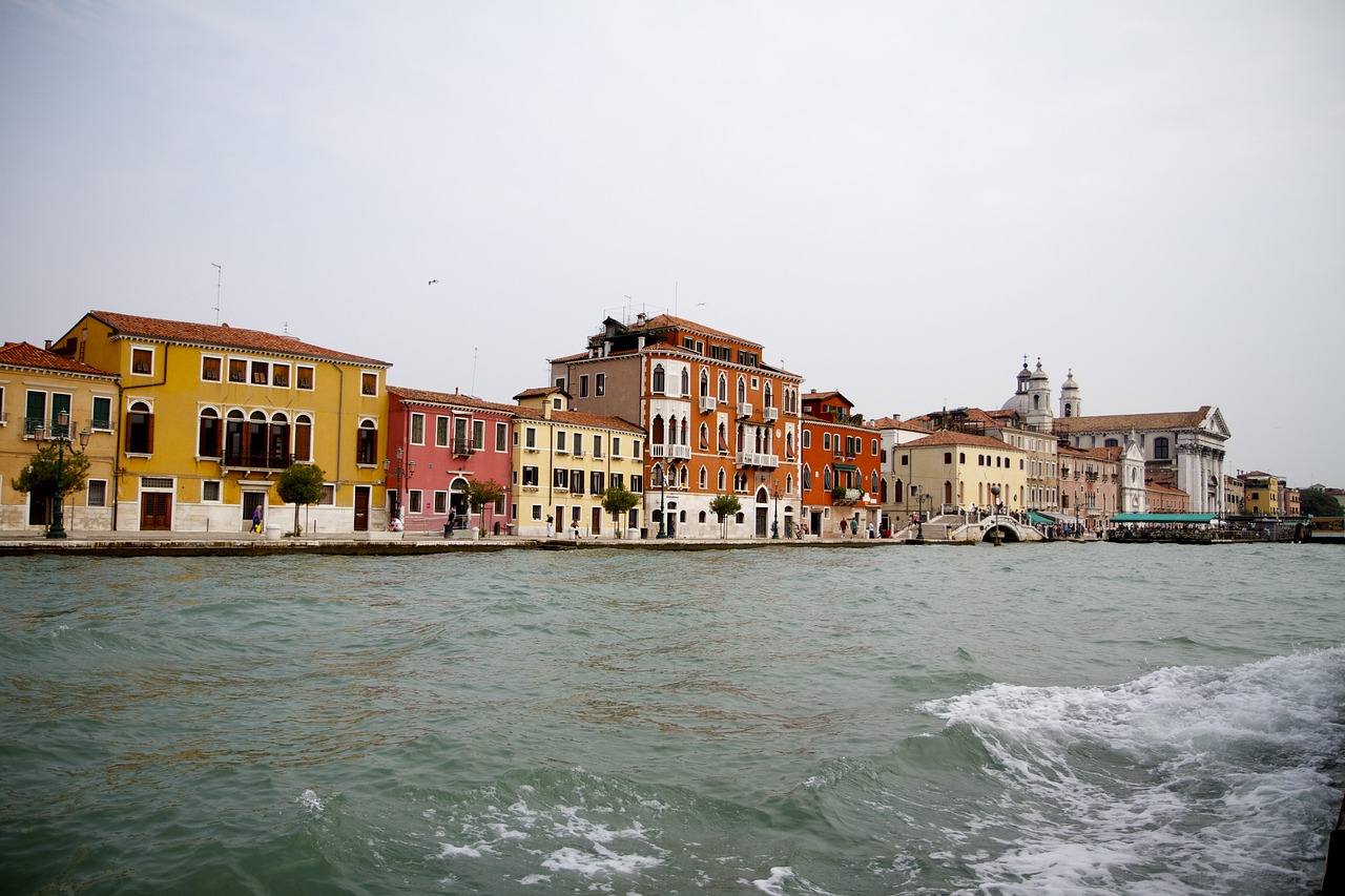 venice italy houses free photo